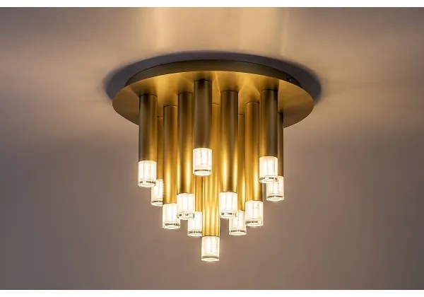 Rabalux 71355 - RAMIRA mennyezeti lámpa 13xG9/5W/230V aranyszínű