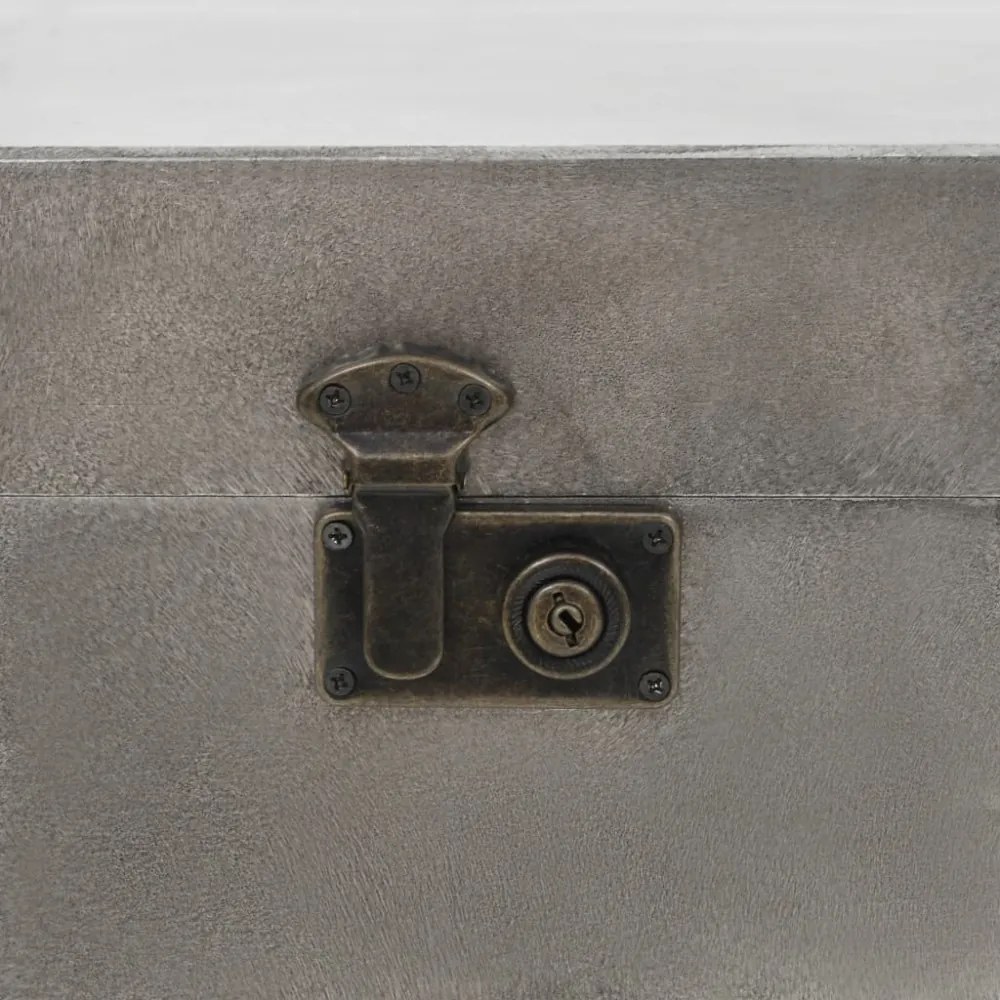 MDF és alumínium dohányzóasztal 102 x 51 x 47,5 cm