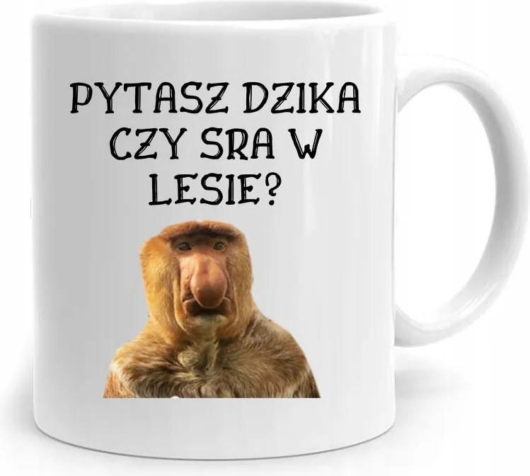 Hordozó Bögre Janusz Kérdezed A Vaddisznót Vagy Az Sra-t Az Erdőben? fényképes nyomattal