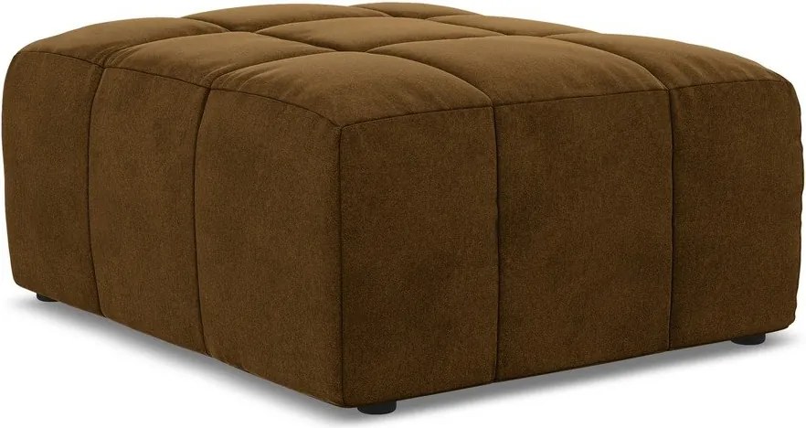 Mustársárga bársony lábtartó Aloha – Makamii