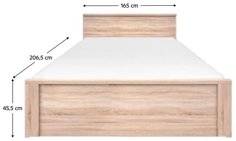 Franciaágy 160 cm. 1075480