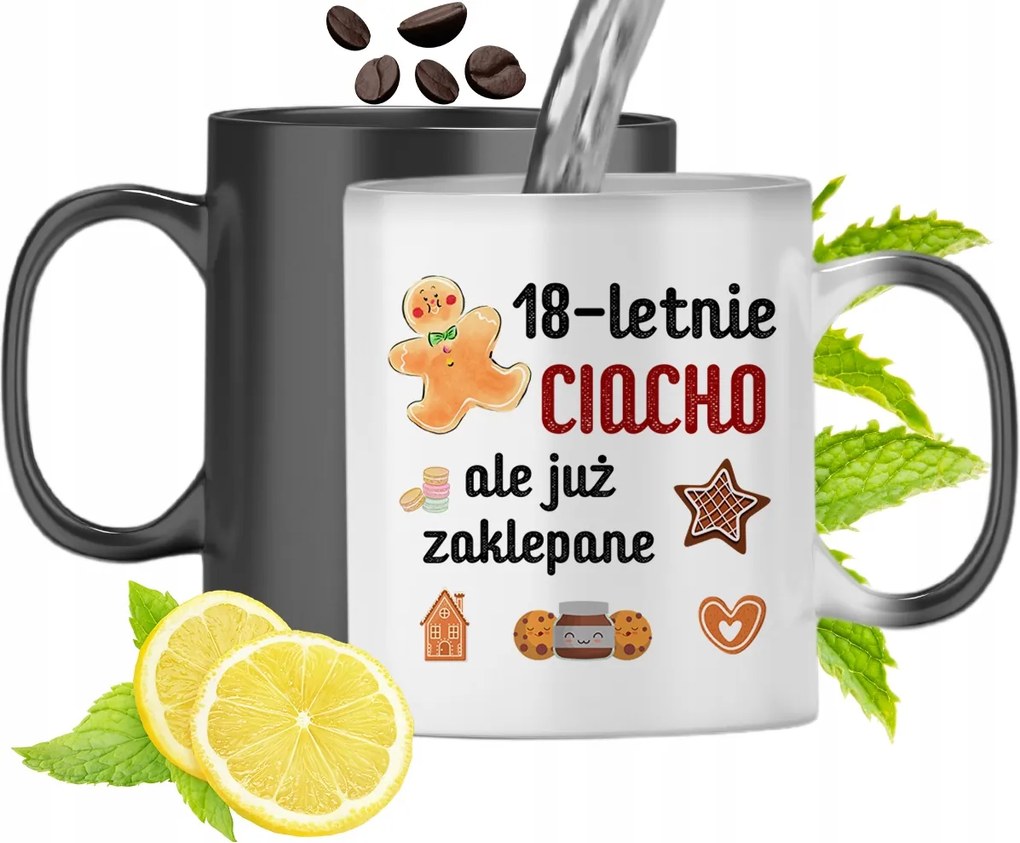 Mágikus Bögre 18. Születésnapra Színváltós, fényképes nyomattal