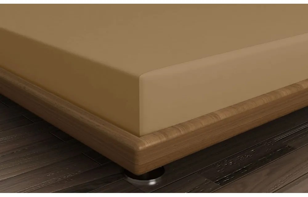 Barna gumis pamut lepedő 140x200 cm – Mijolnir