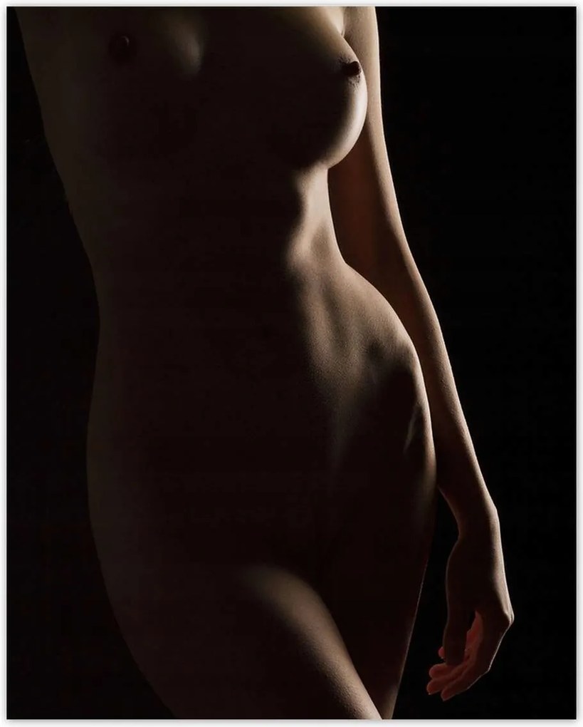 Poszterek 40x50 Természetes szépség Érzéki éjszakai tekintet