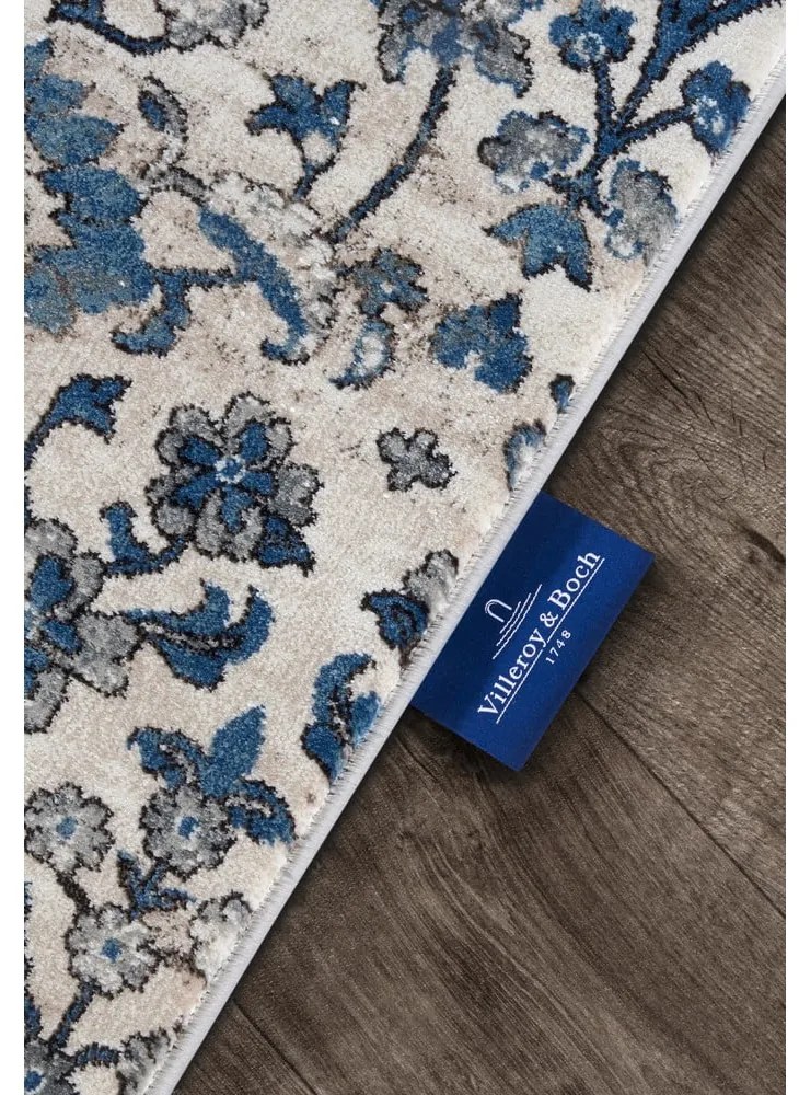 Kék-krémszínű szőnyeg 120x170 cm Ernest – Villeroy&amp;Boch