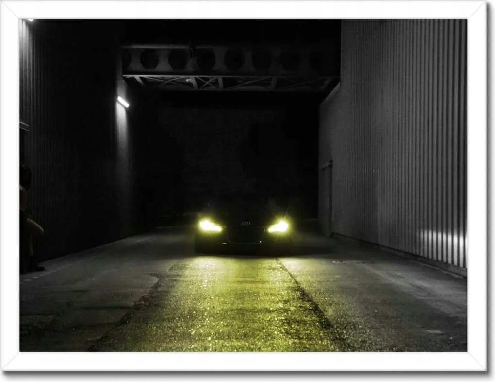 Poszterek keretben 40x30 Audi éjszaka Lány