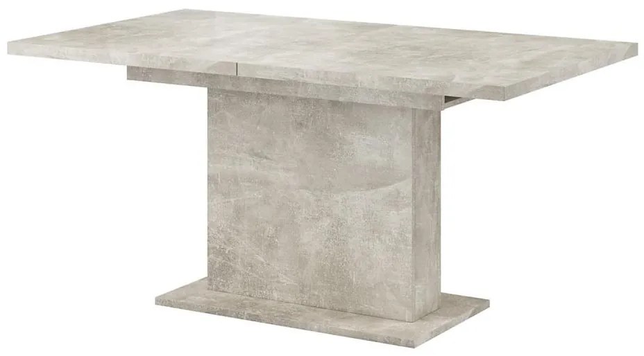 Bővíthető étkezőasztal STRAP, beton szürke