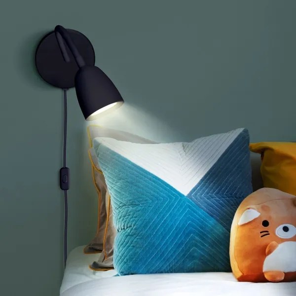 Solight WO54-B - LED Dimmelhető fali kislámpa LED/4W/230V fekete