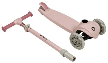 Lionelo - Gyermek roller JESSY 3xAA rózsaszín