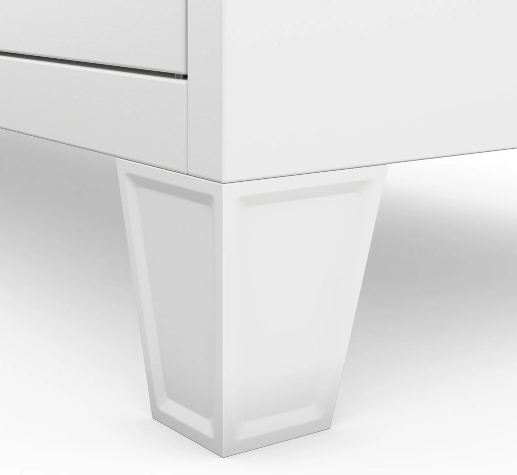 Fémöltözőszekrény ROBERT 1360 x 1720 x 450 mm, fehér