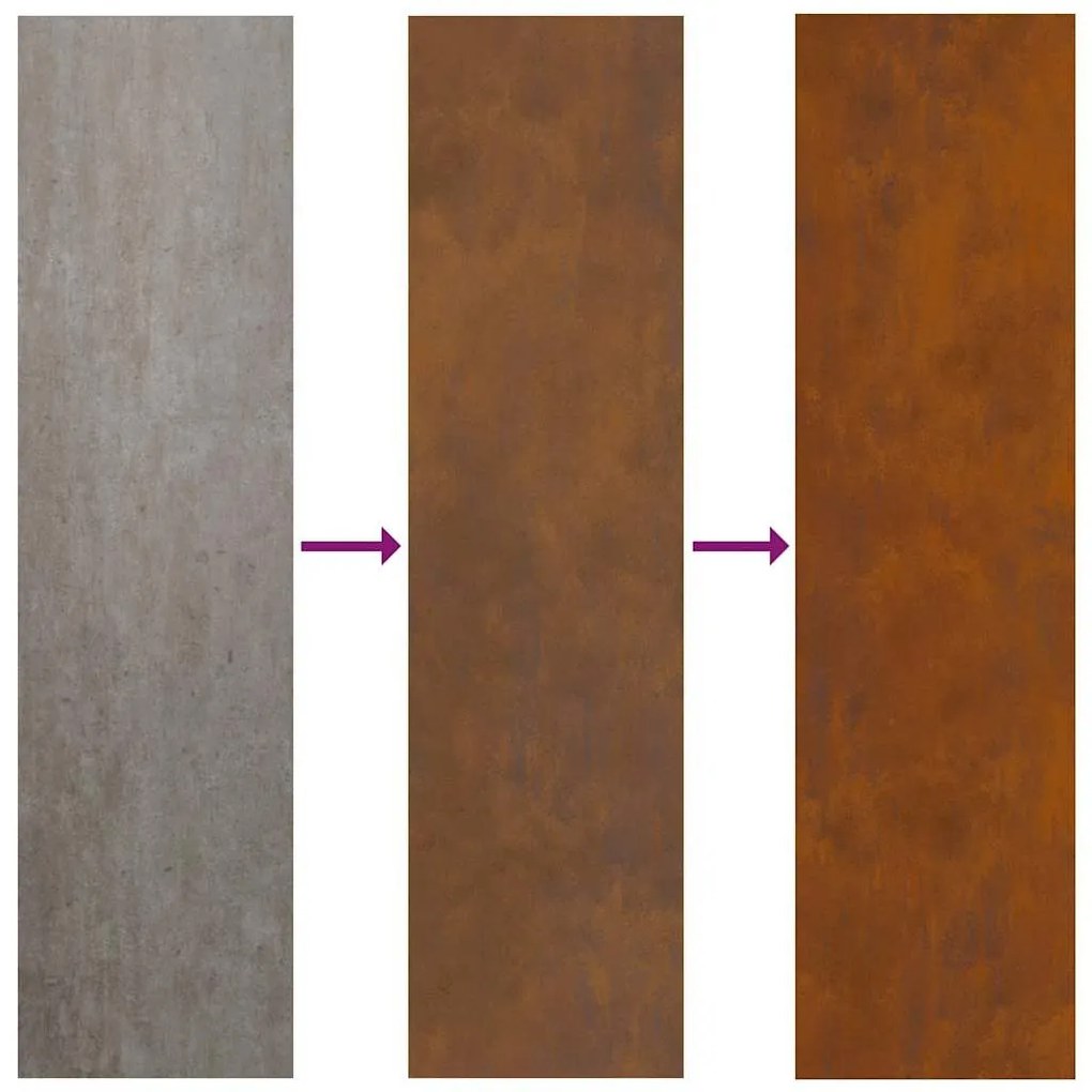 tűzifa állvány 50x23x100 cm időjárásálló acél