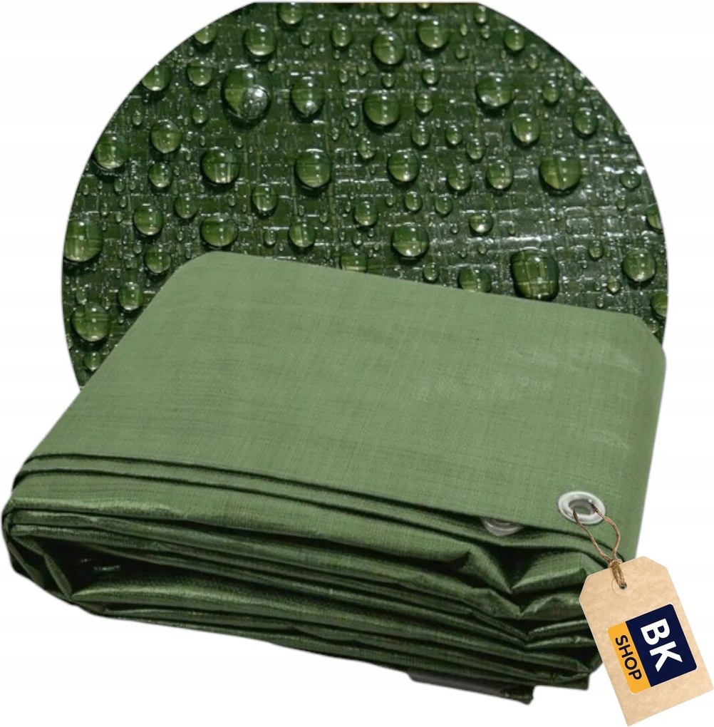 Ponyva 6X12m 90G/M2 Erős Védőfólia Univerzális Gazdasági Lepedő