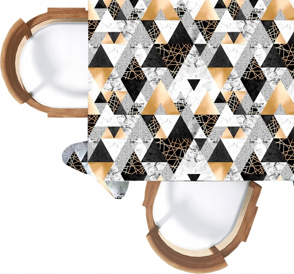 Abrosz Foltálló 140X300 Háromszög Minták