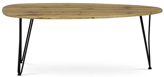 Dohányzóasztal 120 × 67 × 46 cm MDF vadtölgy AF-3014 OAK