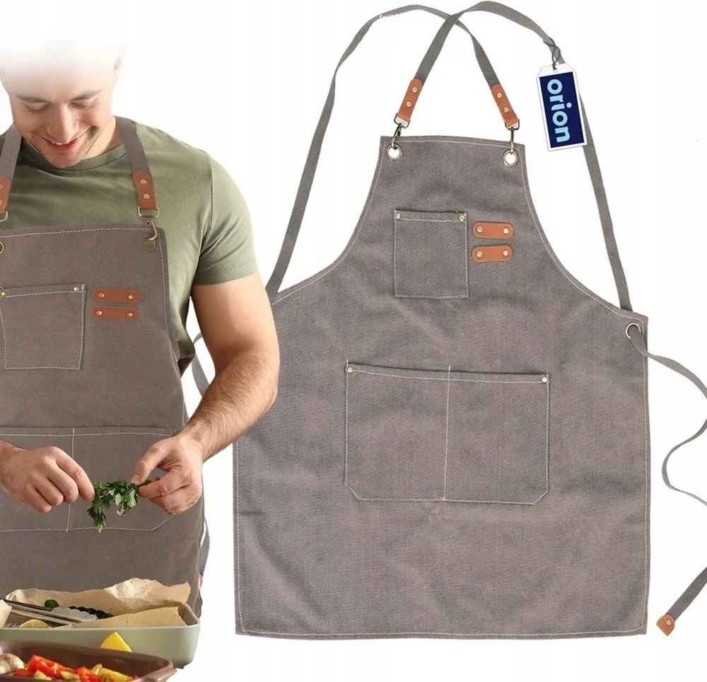 Konyhai kötény Védő kötény Kötött pamut grill főzéshez