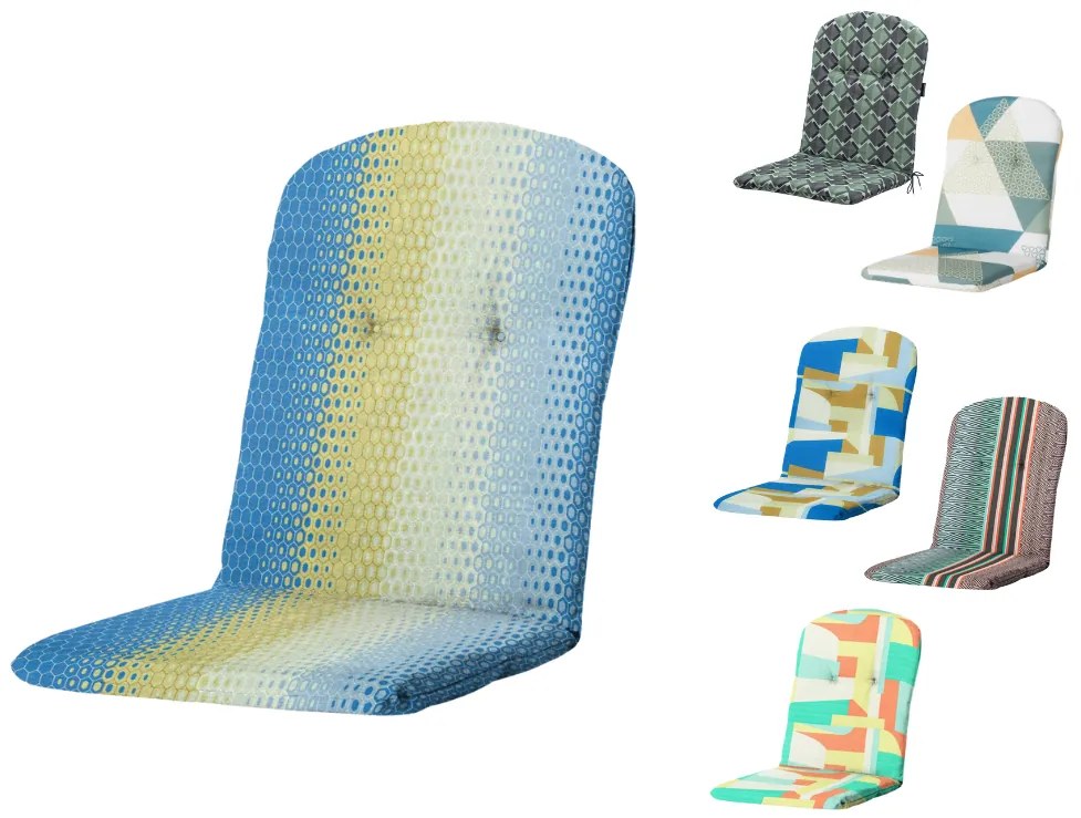 Kerti szék párna CUSHIO 96x45 cm - több változat Termék színe: Narancssárga