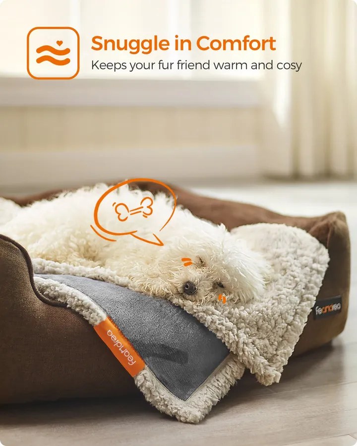 Vízálló kutyapárna kistestű kutyáknak és macskáknak, mosógépben mosható