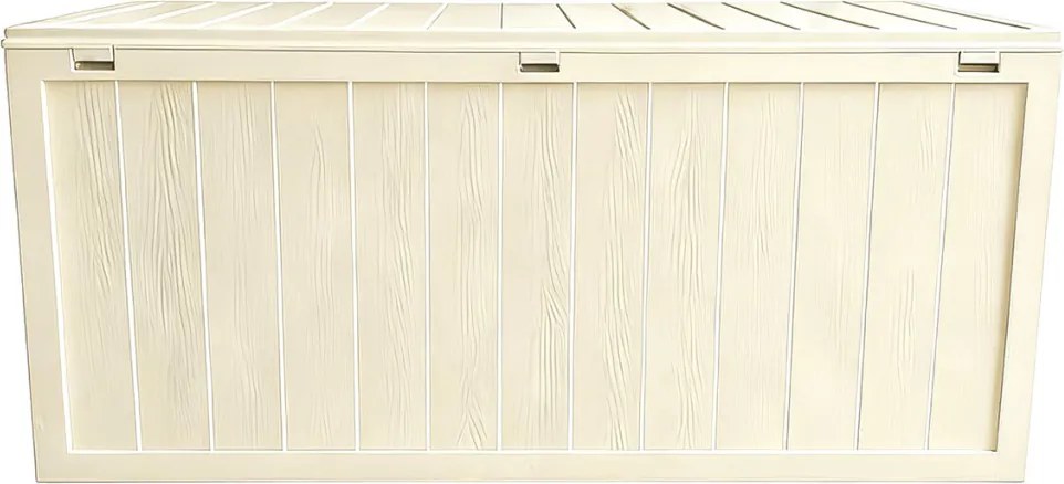 Kerti tároló box 112x49x54 cm, műanyag, bézs, AZB-G2075 CRM