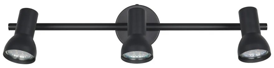 Fekete spotlámpa ø 8 cm Cantar – Reality