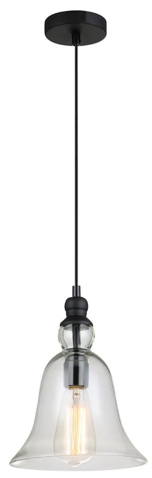 ITALUX MDM-2577-1 IRINE Egyágú Függesztett Lámpa Fém E14 IP20
