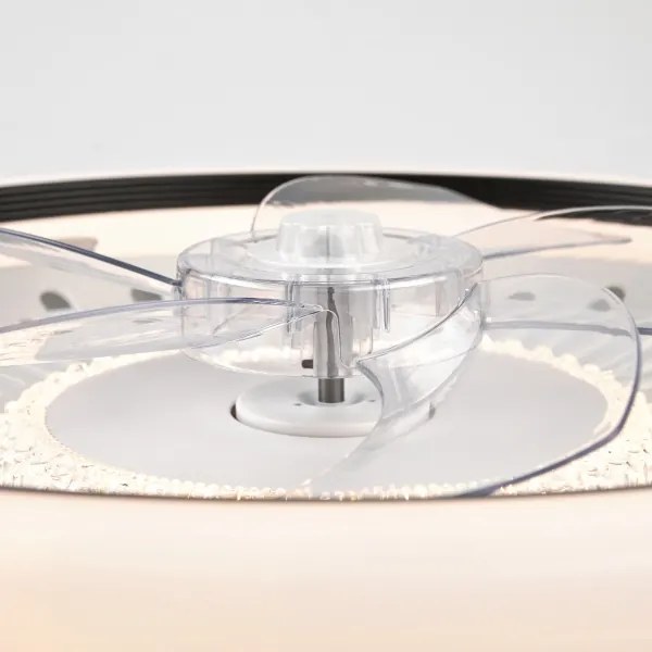 LED Mennyezeti lámpa ventilátorral GEMMA LED/37W/230V fehér + távirányító