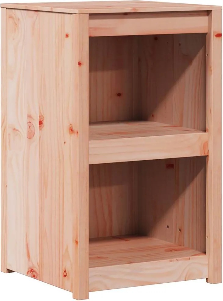 vidaXL Konyhaszekrény Barna Tölgy 55 x 55 x 92 cm Tömör fenyőfa