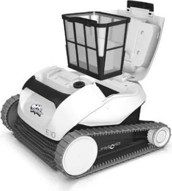 Medencetisztító robot, Dolphin E10, fekete, vezetékes, automata, padló tisztítás
