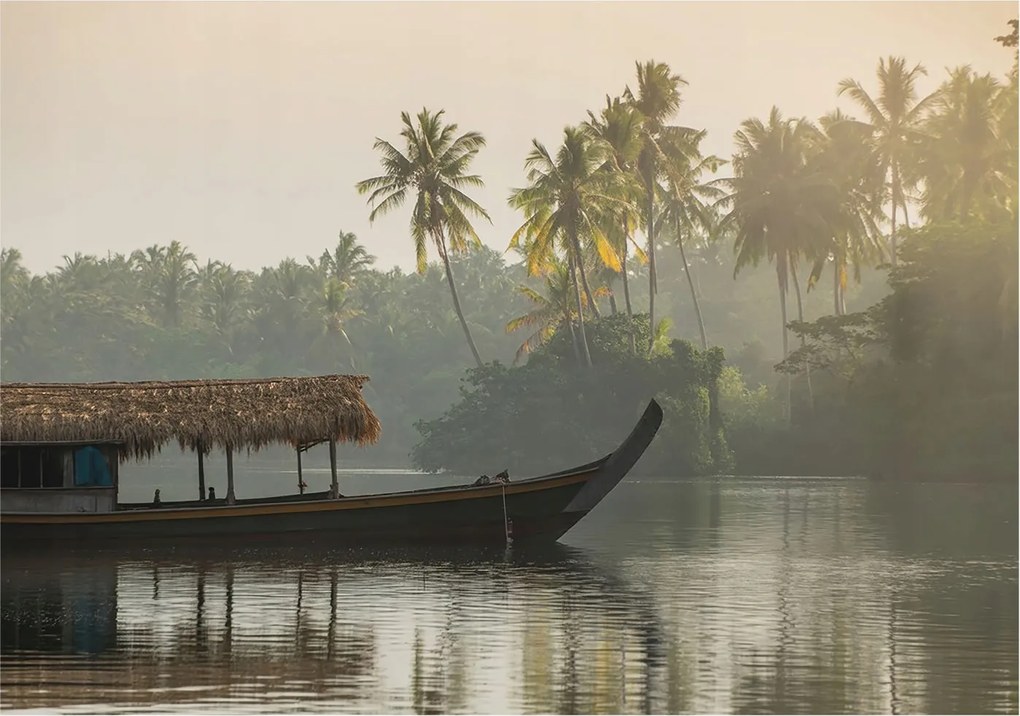 Fotótapéta Flizelin Fali szett Trópusi kikötő 208x146 Ragasztó