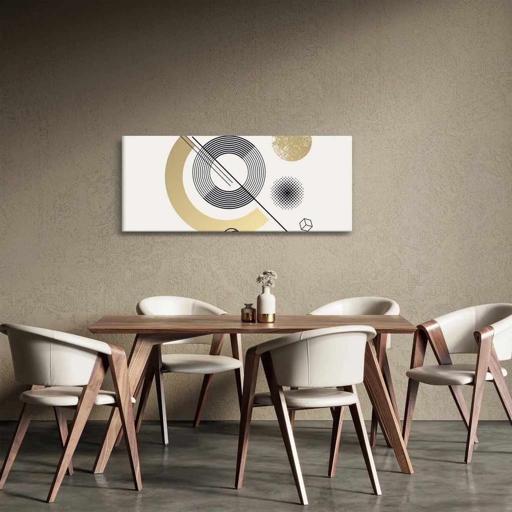 Kép - Geometriai formák N⁰2 (120x50 cm)