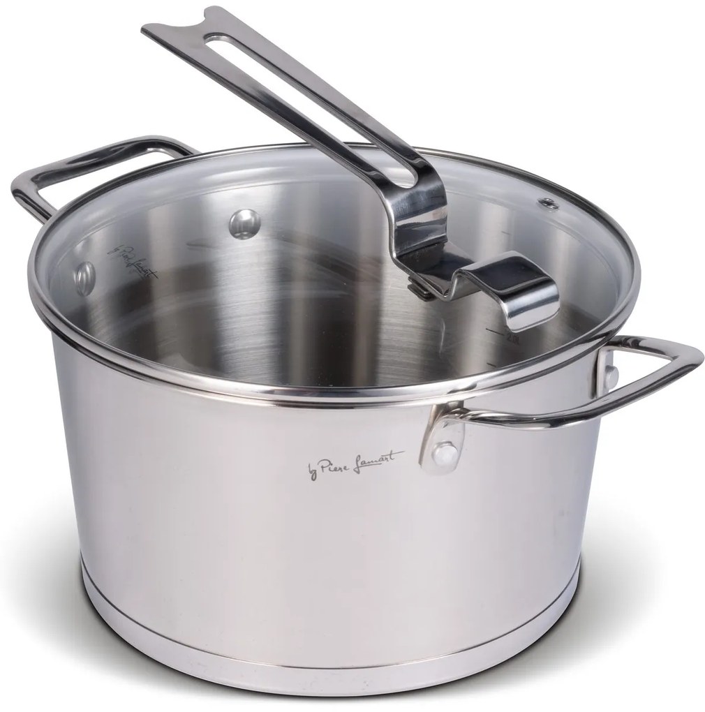 Lamart LT1275 fedeles serpenyő Conic átmérő 22 xmagasság 12 cm