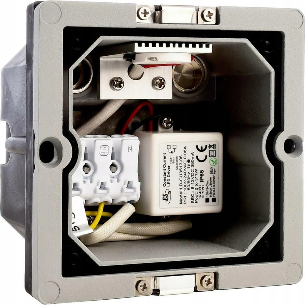 Light Impressions Deko-Light süllyesztett fali lámpa Light Base II Cob Out