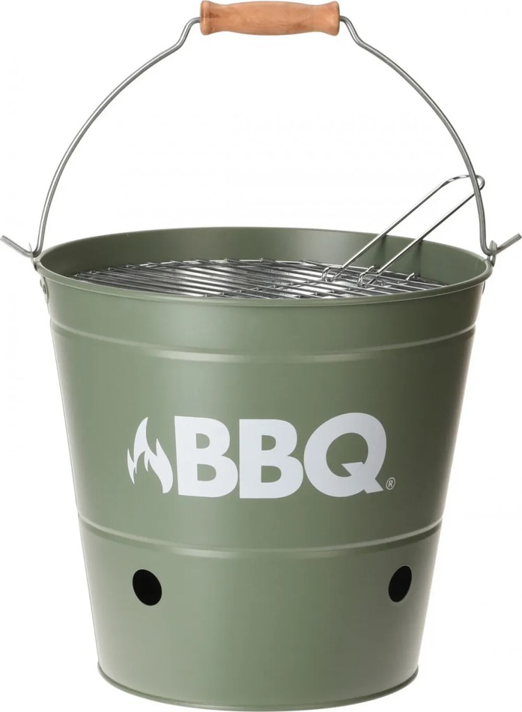 BBQ vödör formájú tűzrakó