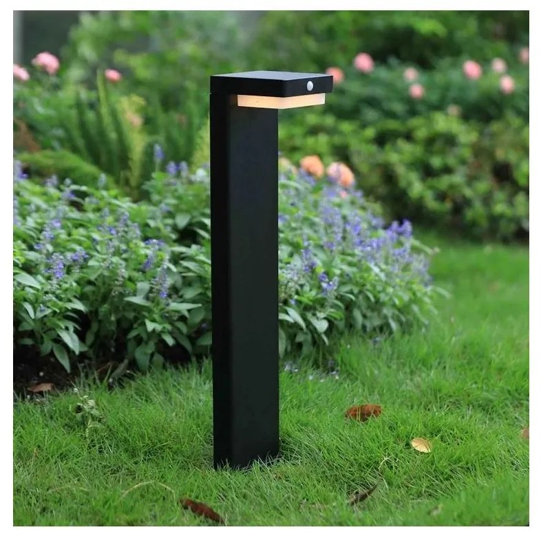 Zuma Line PT33813 - GRID LED napelemes lámpa 4,5W, 2000 mAh, IP44 fekete