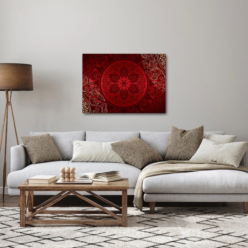 Kép - Arany mandalák (70x50 cm)