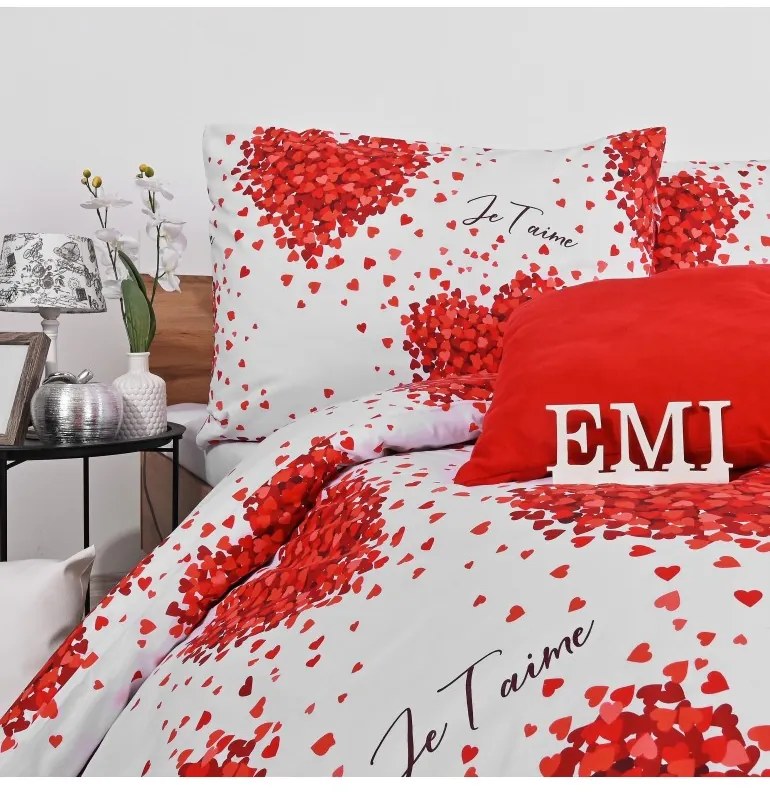 EMI Anica flanel ágyneműhuzat, A standard egyszemélyes ágy szett tartalma: 1x 140x200 + 1x 70x90