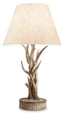 Ideal Lux - Asztali lámpa CHALET 1xE27/60W/230V agancsok