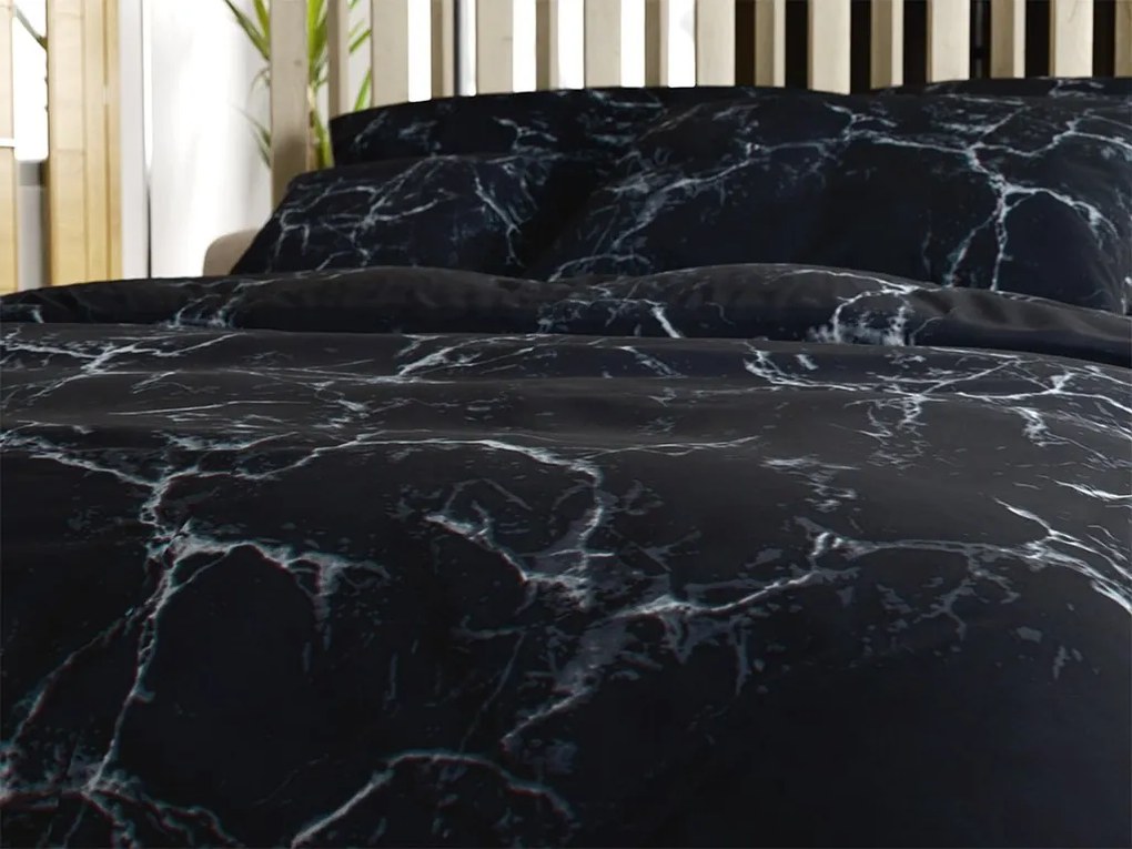 Mikroszálas ágyneműhuzat TEMPESTA fekete Ágyneműhuzat mérete: 70 x 90 cm | 140 x 220 cm