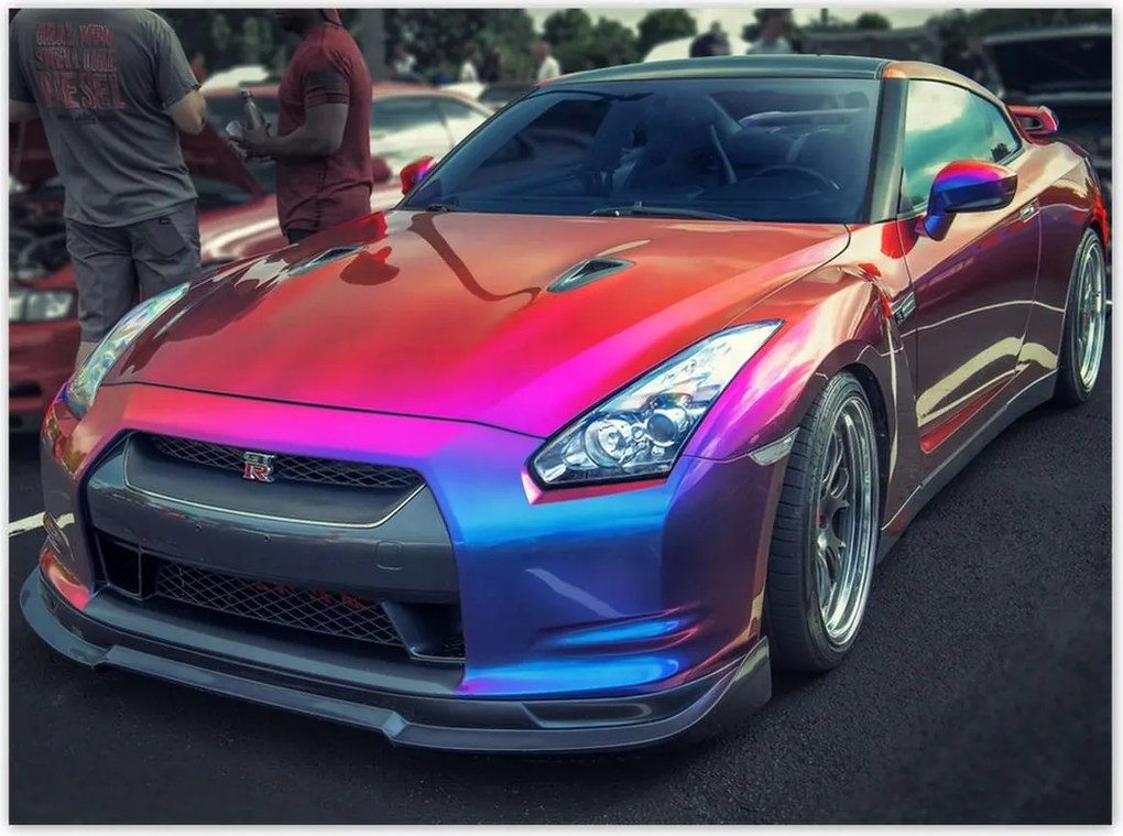 Poszterek 135x100 Nissan Gtr Autó