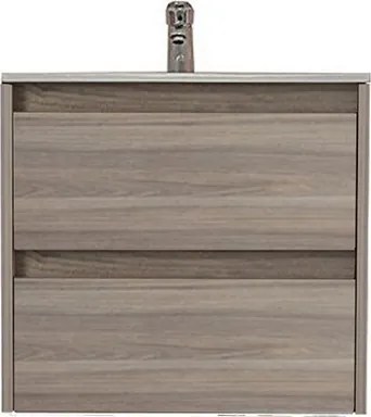 Porto 60 alsó fürdőszoba bútor mosdóval rauna szil színben