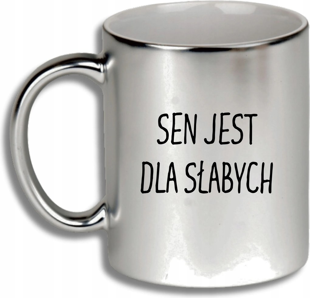 Ezüst Bögre Ajándék Különböző Alkalmak Alvás Gyenge