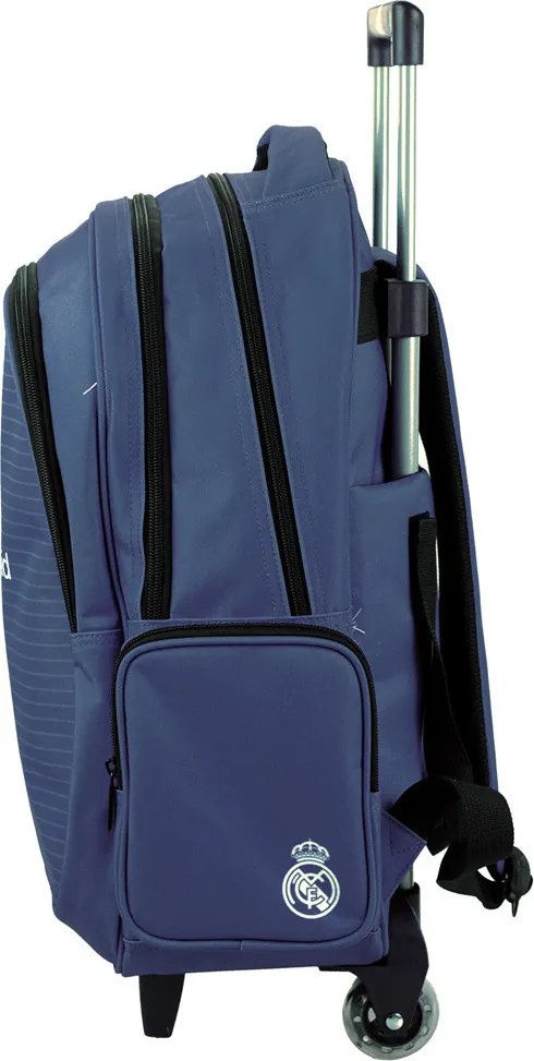 Real Madrid Blue gurulós iskolatáska, táska 46 cm