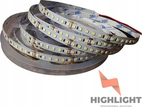 5m Led szalag Hideg fehér 24V 12W 120led/m 2835 Professzionális 6000K Mono