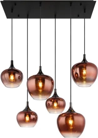 GLOBO 15548-6HG MAXY Többágú Függesztett Lámpa IP20