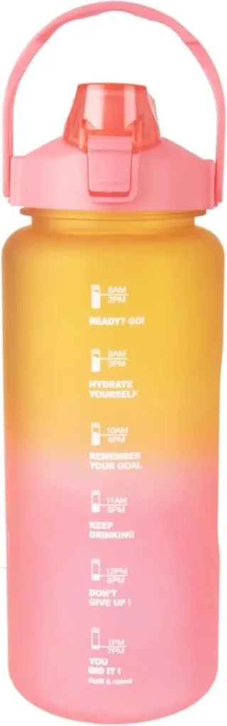 Sport palack, 2 l, rózsaszín
