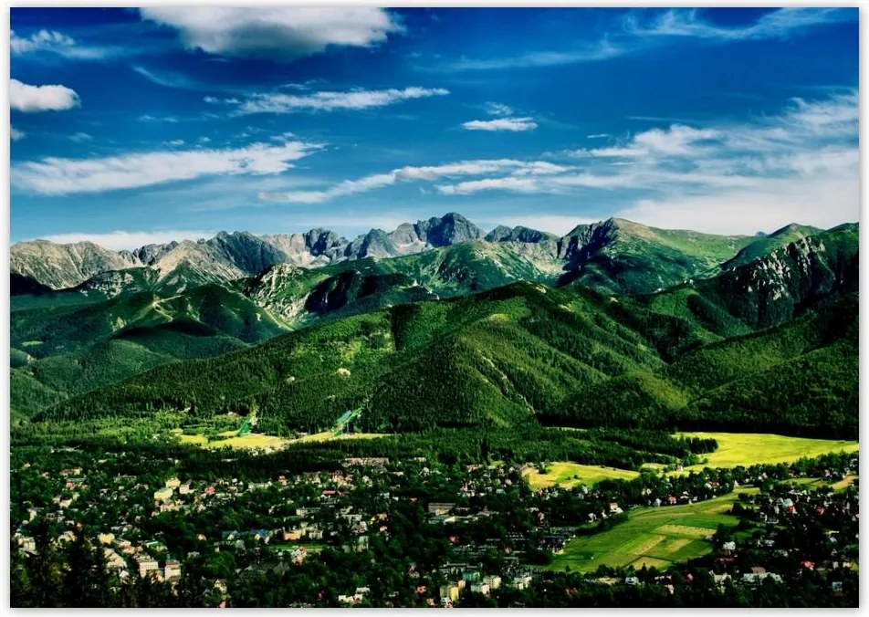 Poszterek A0 Szint Tájkép Tátra Lengyel hegyek