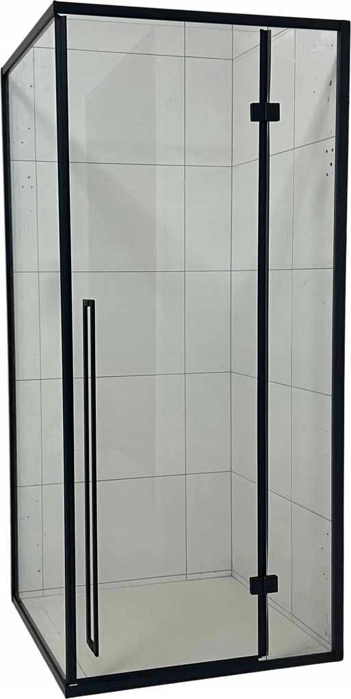 Fekete Zuhanykabin 90x90x190cm Loft Black Daro Indes Univerzális