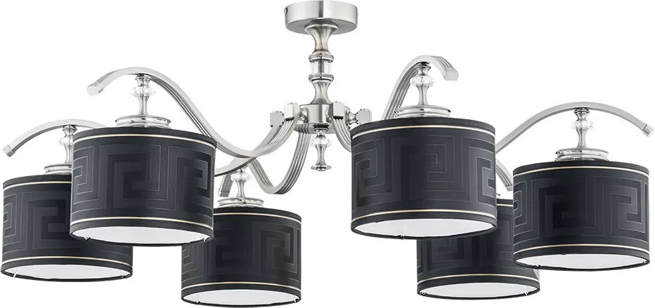 KUTEK AVE-PL-6-N-A AVERNO Kristály Mennyezeti Lámpa E14 IP20