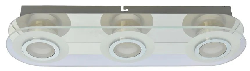 Italux FLAVIO MD14088-03 CH Süllyesztett mennyezeti lámpa 3x5,5W/LED
