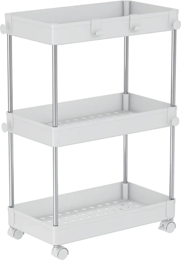 Mozgatható polc, fehér, ALIOL TYP 1