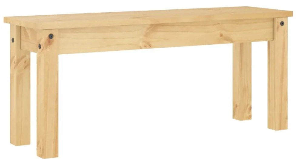 Panama tömör fenyőfa étkezőpad 105 x 30 x 45 cm